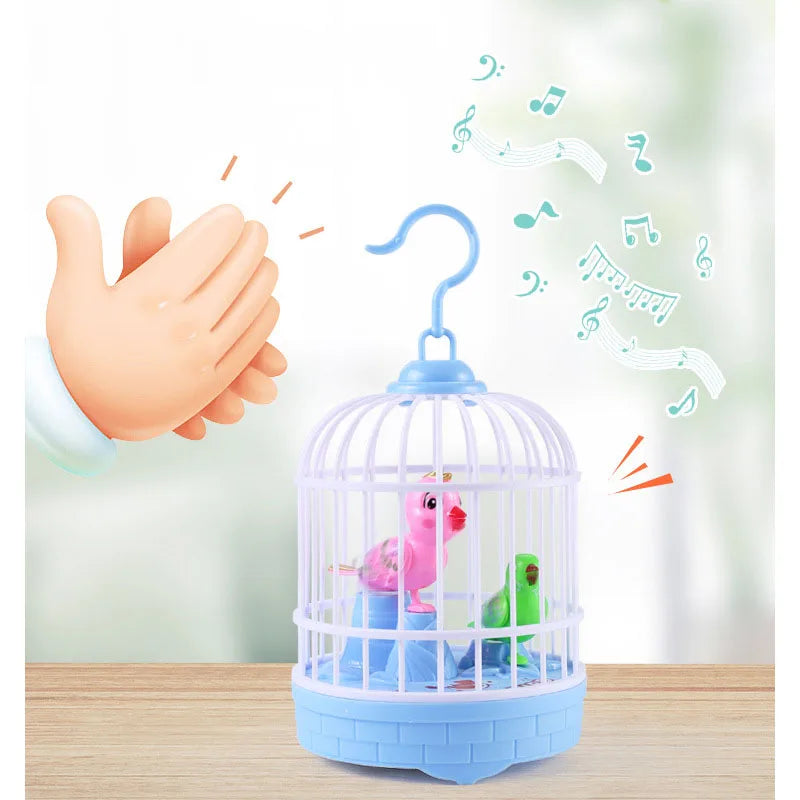 قفص الطائر الإلكتروني المحمول