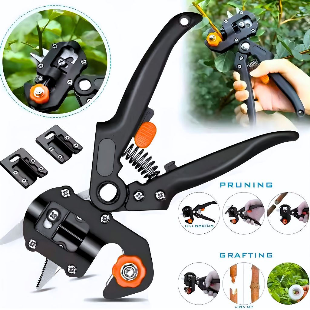 أداة التطعيم للنباتات مع مقص احترافي