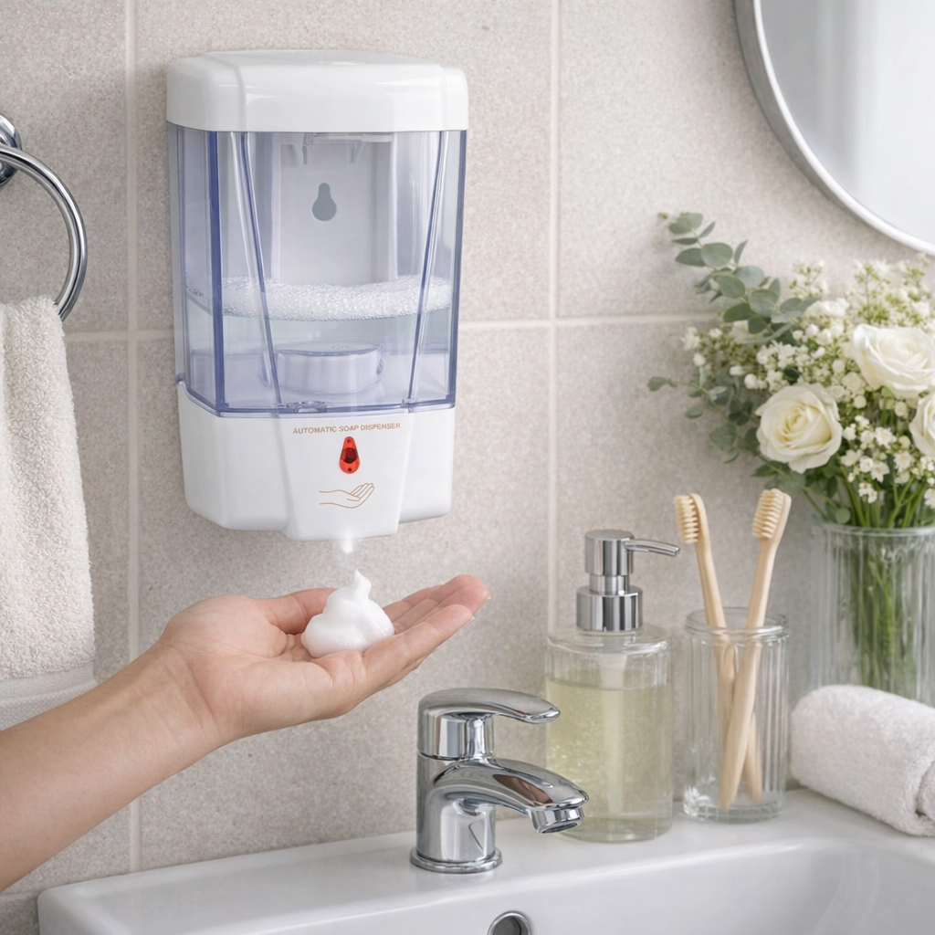 موزّع الصابون الأوتوماتيكي